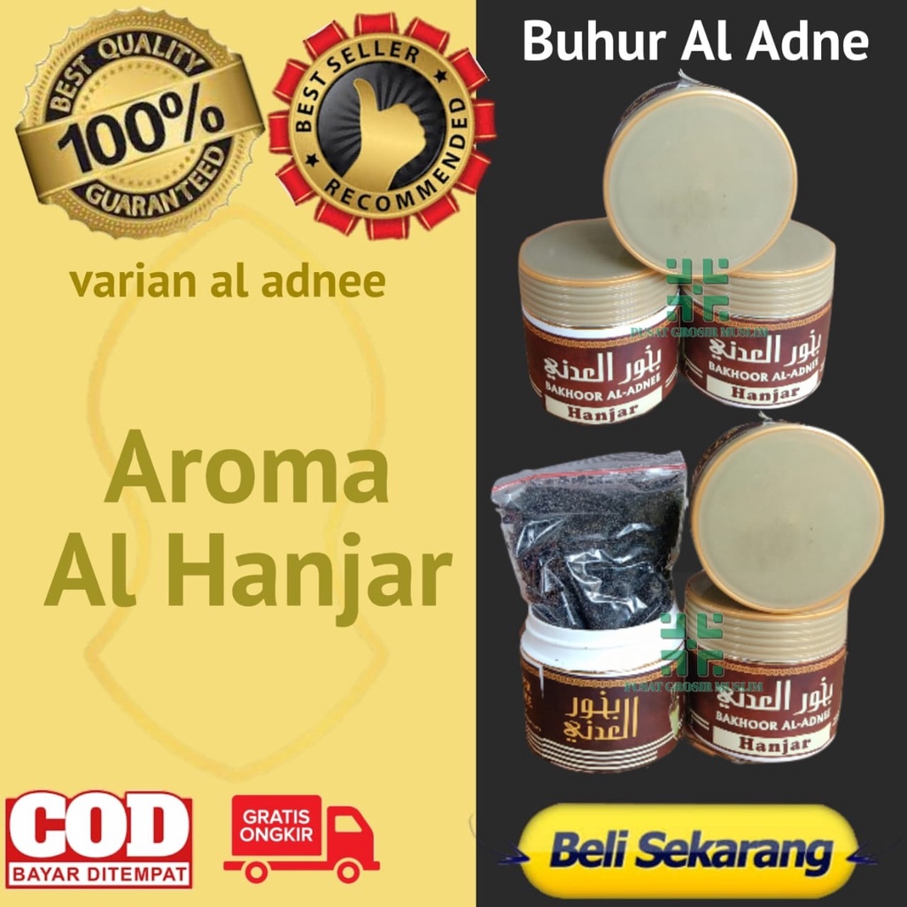 Diskon Dupa Gahru Bukhur Hanjar buhur Al Adnee - Aroma Hanjar