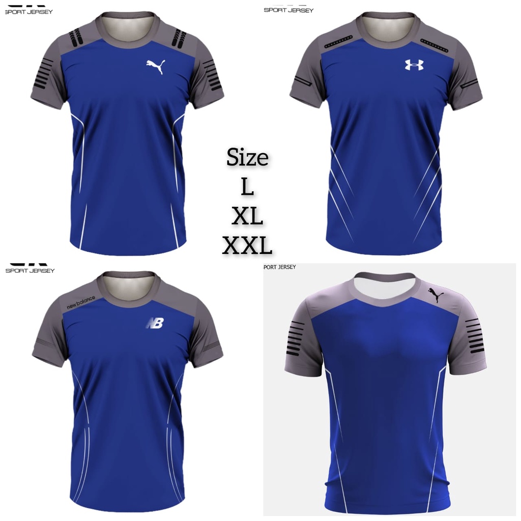 BAJU BOLA OLAHRAGA PRIA WANITA UNISEX COD GYM SENAM FITNESS RUNNING TRAINING VOLY BULUTANGKIS