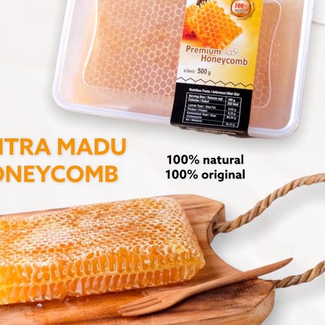 

➸ Sentra Sarang Murni Asli DIJAMIN 100% 250gr & 500gr / Honeycomb Mellifera ♔