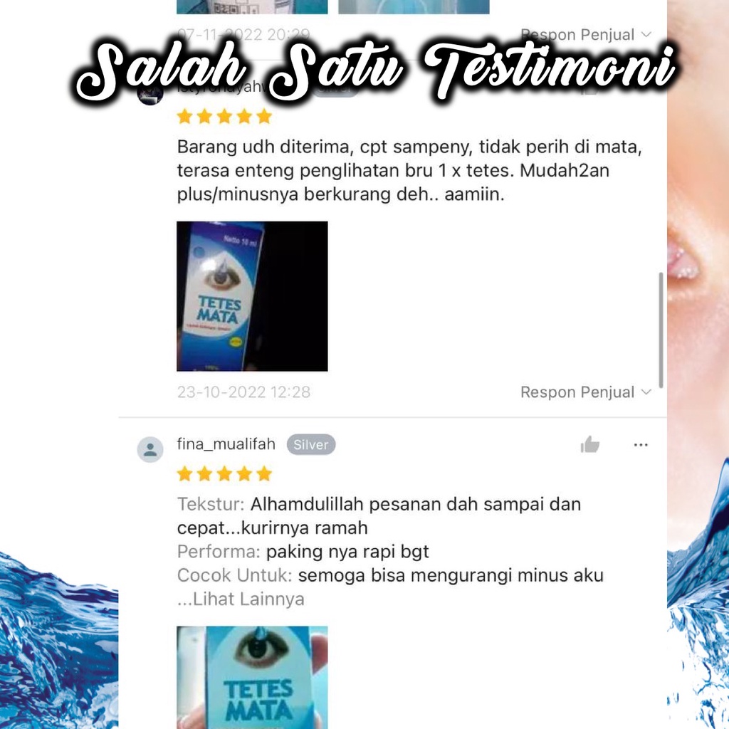 OBAT TETES MATA MINUS PLUS SELINDRIS KATARAK OBAT MATA HERBAL KANGEN WATER 100 % ALAMI TANPA BAHAN KIMIA