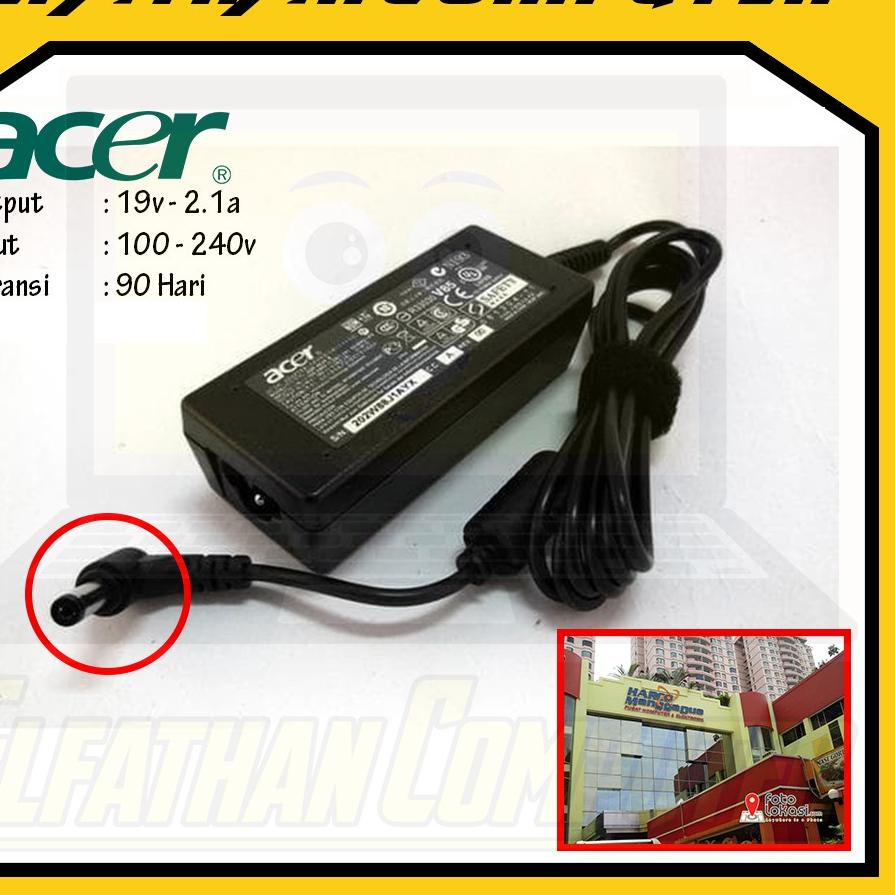 ♙ Charger Casan Adaptor Laptop Acer One 14 Z1401 Z1402 - 19V 2.1A ☆