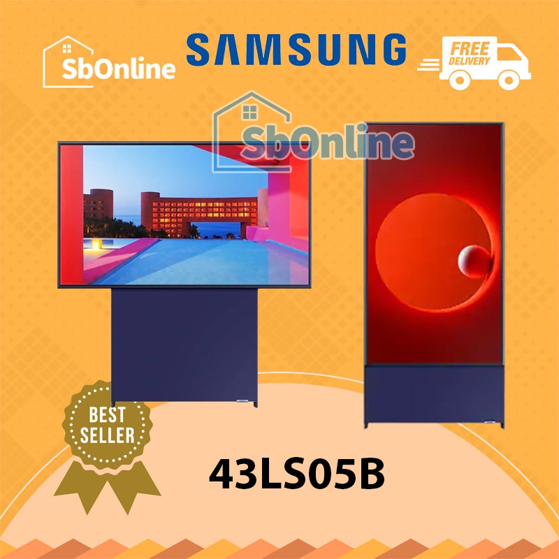 SAMSUNG 43LS05B The Sero 4K Smart TV 43 Inch QA43LS05B 43LS05