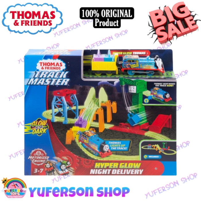 Miniku Thomas And Friends Hyper Glow Hyperglow Night Delivery
