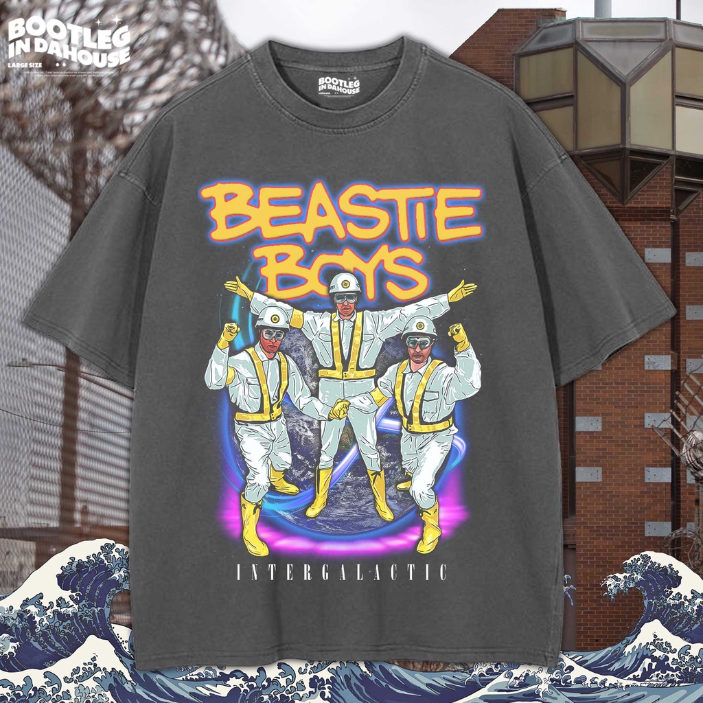 BEASTIE BOYS Oversize T-shirt / Kaos Oversize BEASTIE BOYS