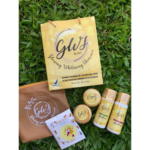 Cream GWS Gold by agt BPOM✅ ( dijamin original ) free gift kapas + kaca