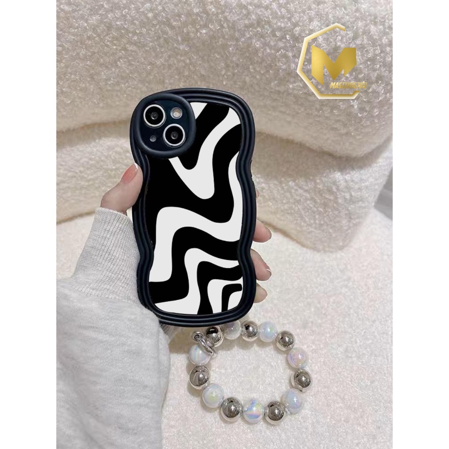 GC19 SOFTCASE TPU MOTIF ZEBRA GELANG SILVER FOR IPHONE 6 6+ 7 8 7+ 8+ X XS XR XS MAX 11 12 13 14 PRO MAX MA4072