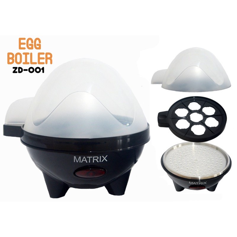 Gotama Alat Rebus Telur/Egg Cooker Boiler Matrix ZD-001 Murah