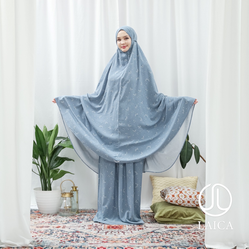Mukena Laica Rayon Ammi 2in1 All Size