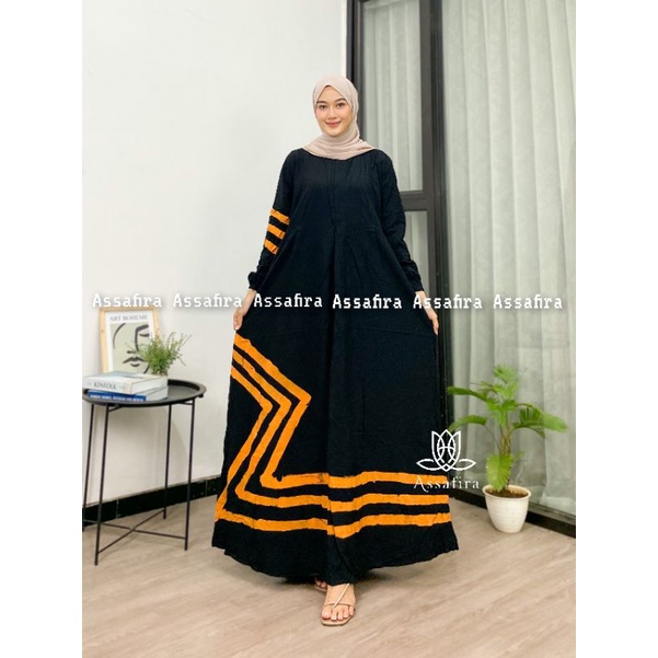 Gamis twill rayon premium terbaru busui floy mayung lebar dress polos kekinian terlaris