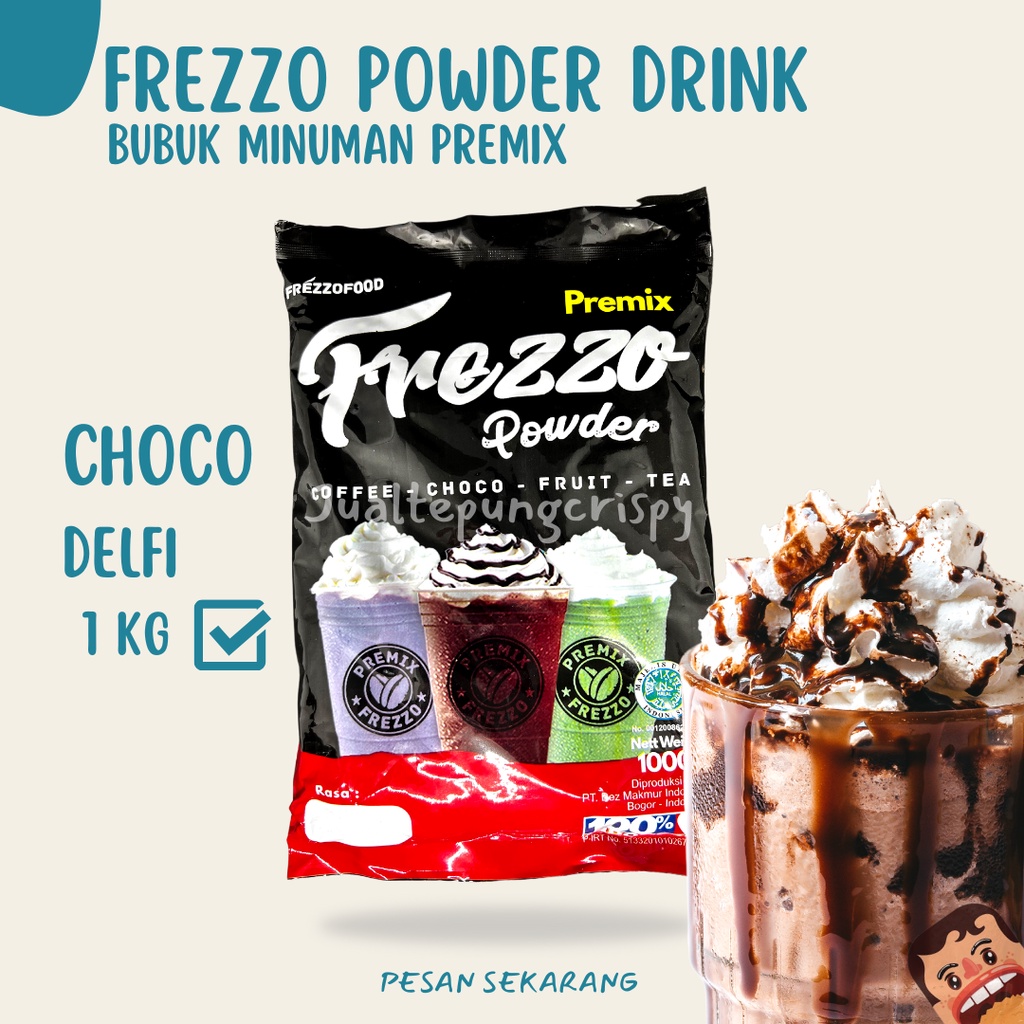 Frezzo Bubuk Minuman Rasa Coklat Delfi / Choco Delfi Powder 1 Kg
