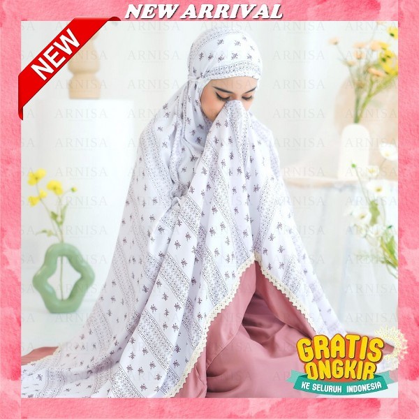 Mukena Anak Model Terbaru 2023 Rukuh Lebaran Mewah Tebal Halus Rukoh Motif Bunga Murah Meriah Karakt