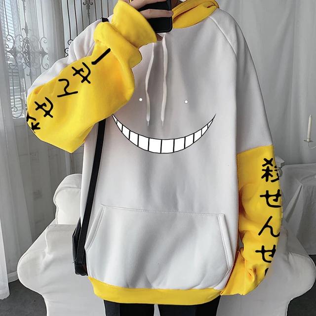SWEATER HOODIE PRIA BIG SMILE JAPANESE STYLE TERBARU