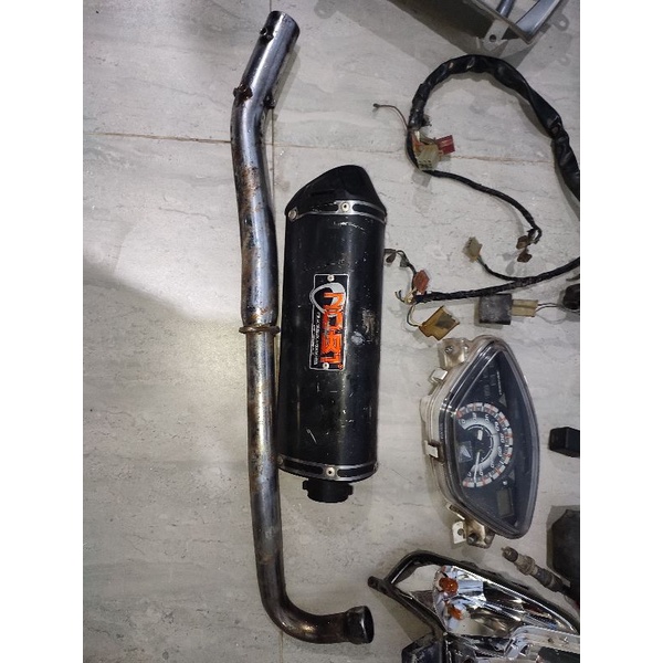 knalpot NOB1 supra x 125
