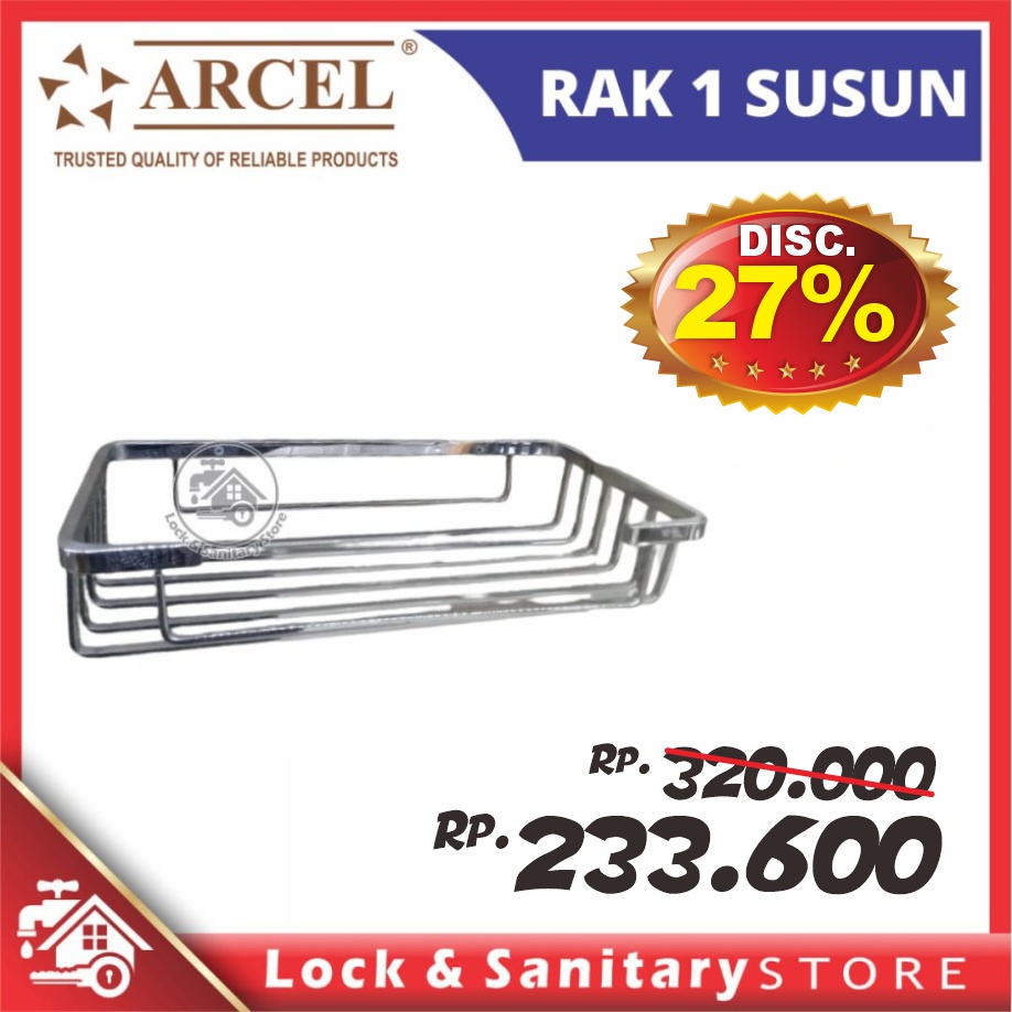 RAK KOTAK ARCEL RAK ARCEL 5899 SEGI 1 SUSUN