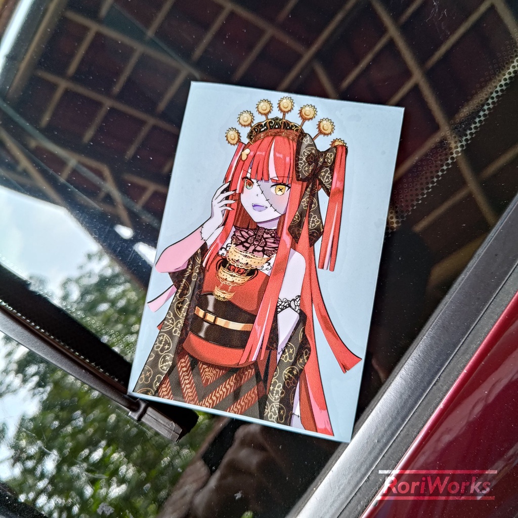 Stiker Kiss cut - Kureiji Ollie (Second Costume) | hololive