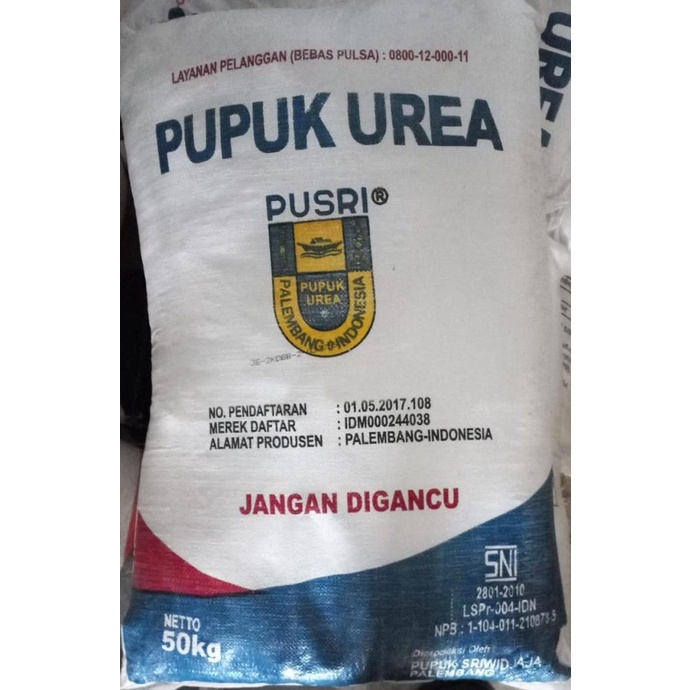 Pupuk Indonesia Urea 50kg 50 kg PUSRI non subsidi