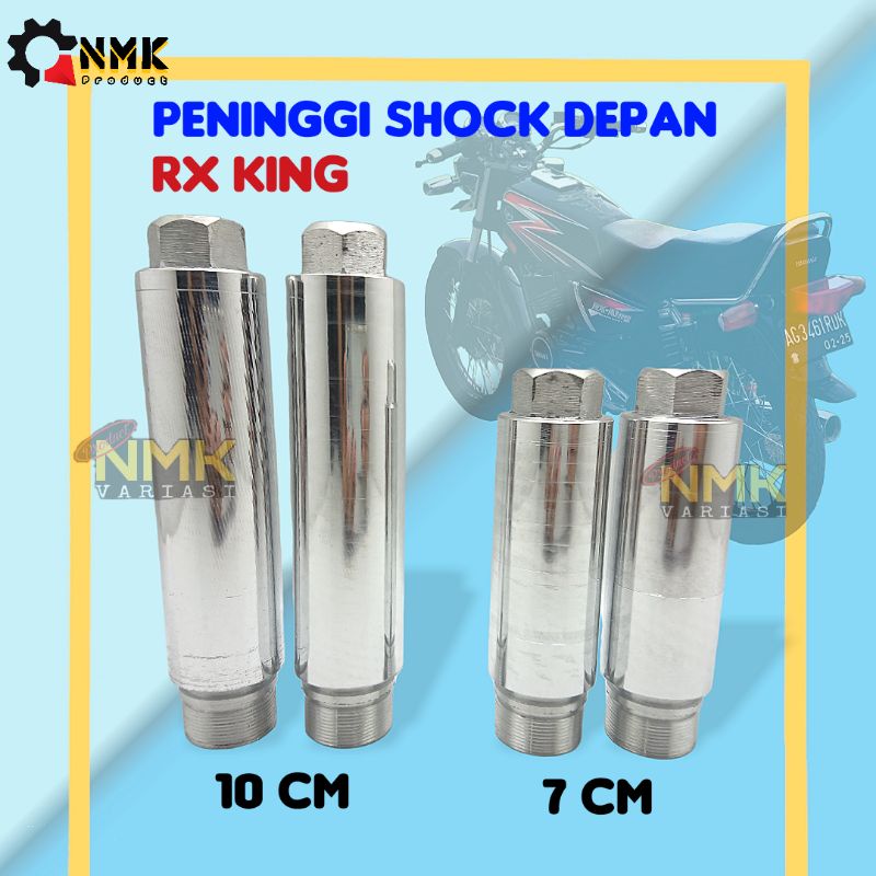 Peninggi Shock Depan Rx King 5 10 Cm Sambungan Sok Rx King