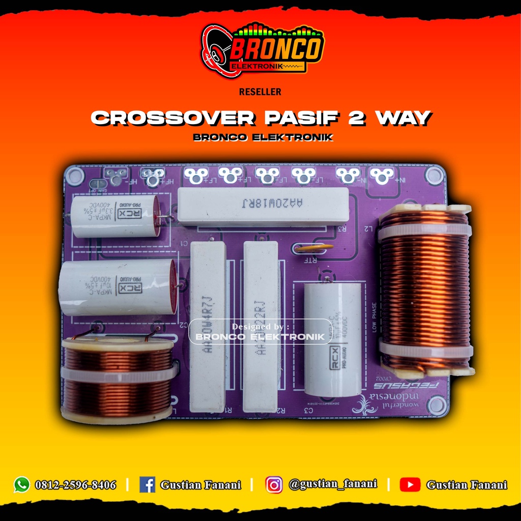 Crossofer Pasif 2WAY BRONCO ELEKTRONIK