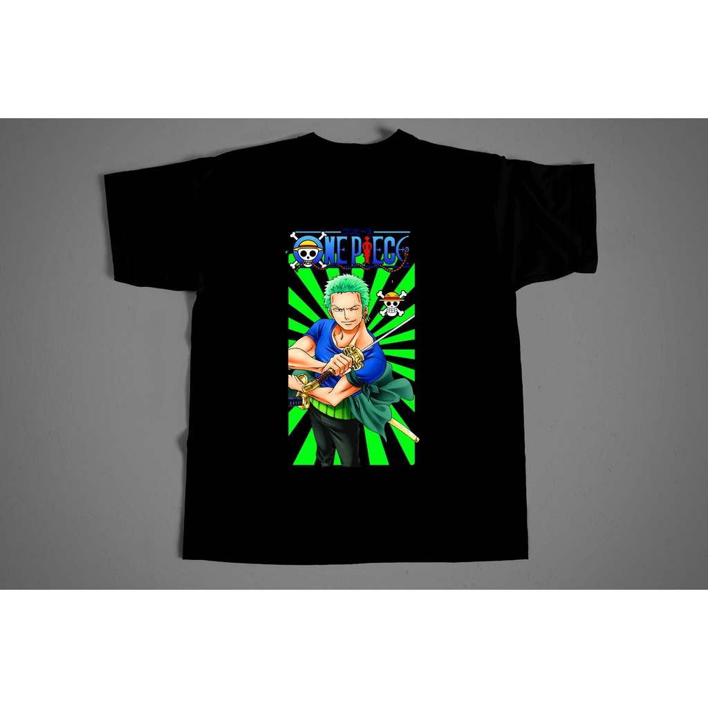 KAOS T SHIRT CUSTOM ZORO ONE PIECE (80)