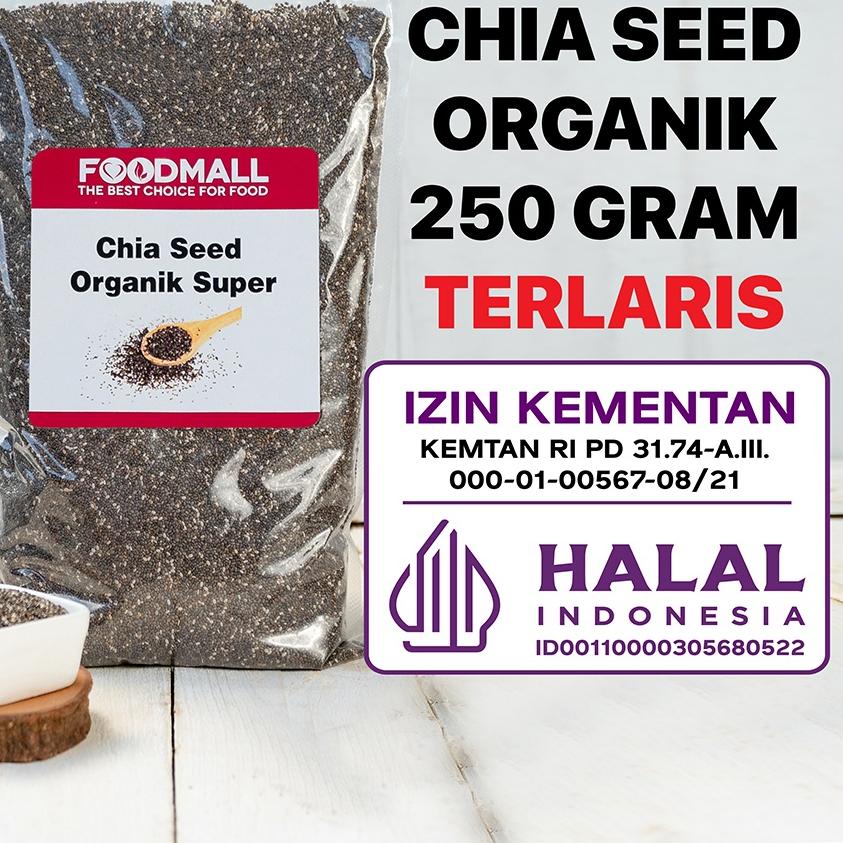 

☞ Organic Chia Seed / Biji Chia 250 Gram Organik ➺