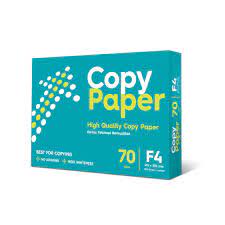 

Kertas HVS / Print / Fotocopy F4 Copy Paper 70gr (1 Rim)