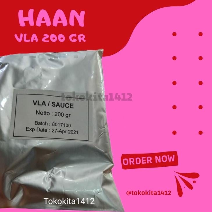 

Belanja kuat HAAN Vla Puding 200 gr (Pudding Sauce)