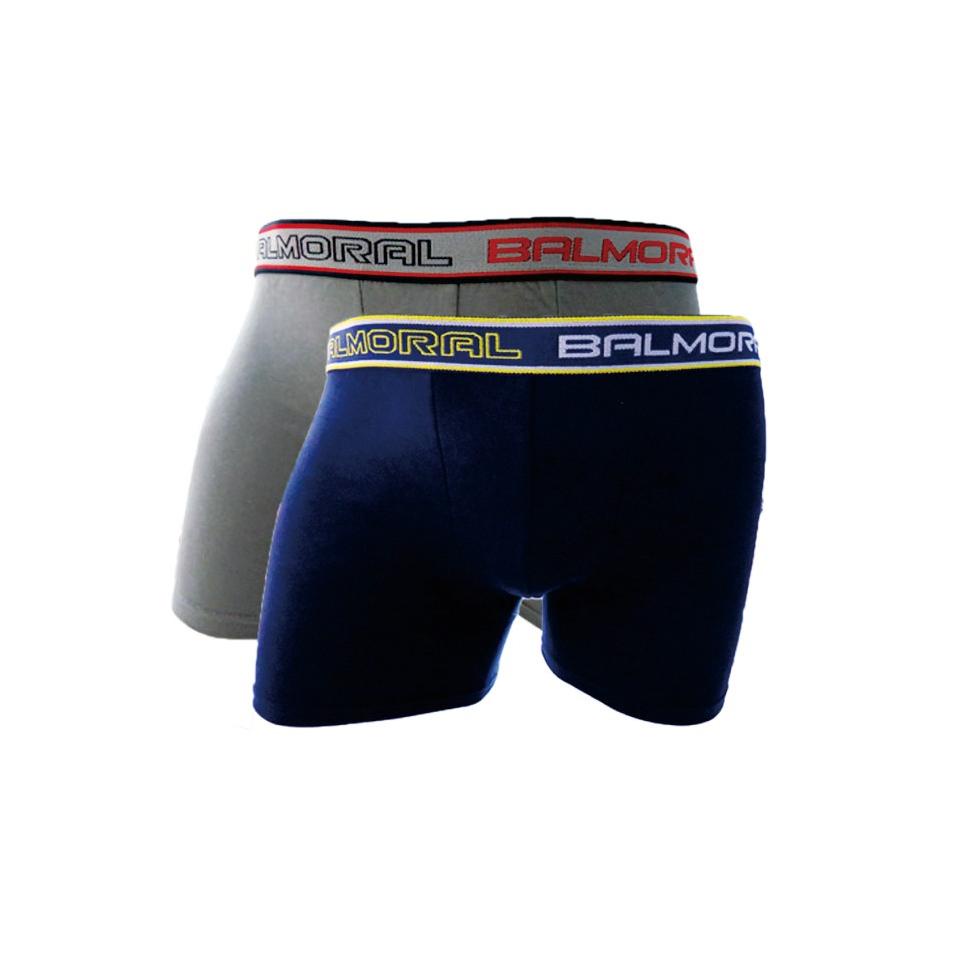 CHEKOUT Celana Dalam Pria Dewasa Boxer Balmoral BXA-008 - 2 PCS