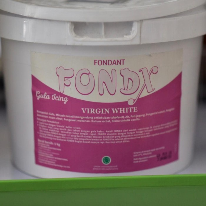 

Fondant Fondx Virgin White 5kg