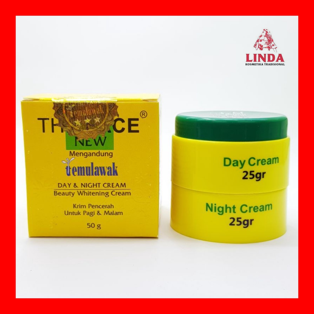 THE FACE TEMULAWAK CREAM DAY &amp; NIGHT 50gr
