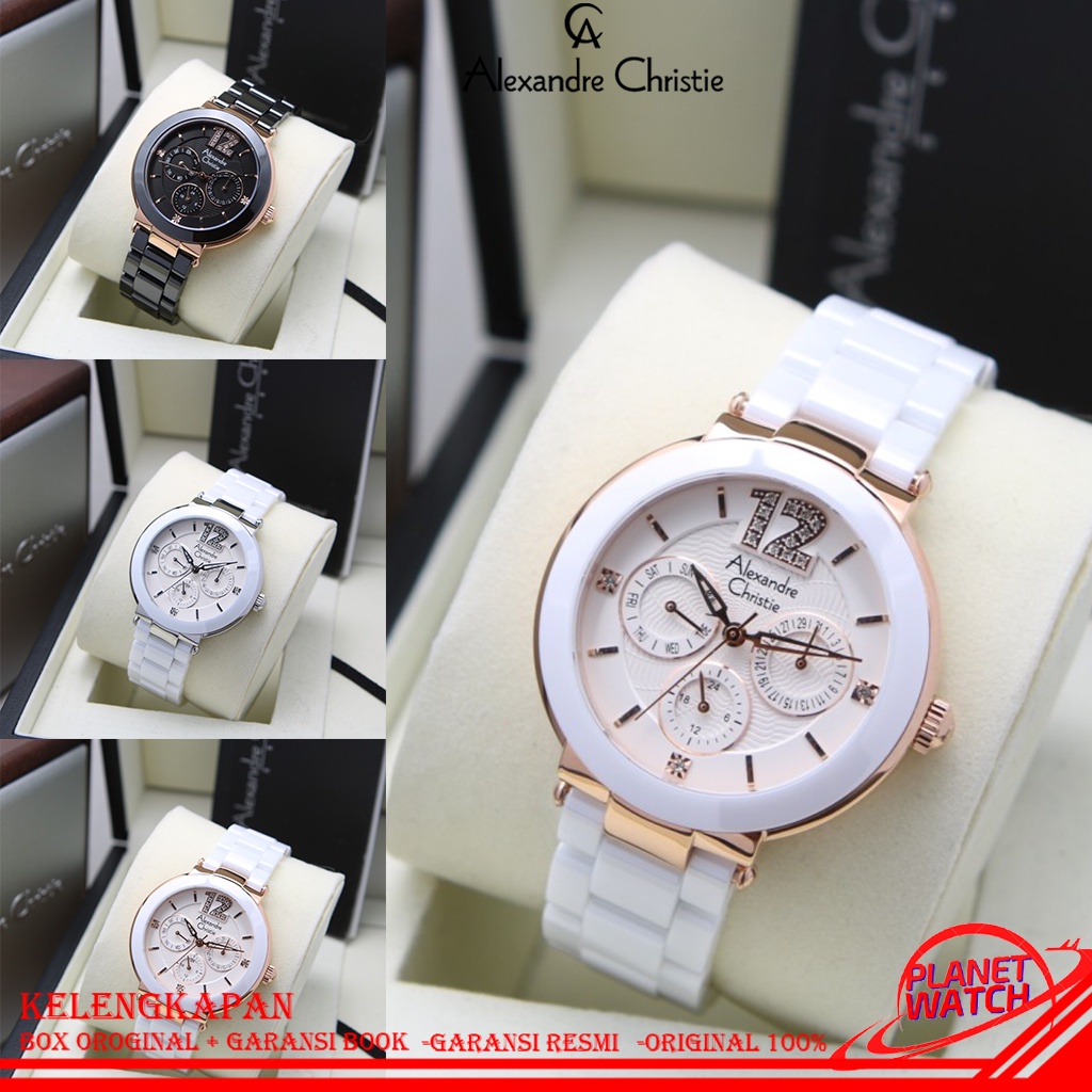 ALEXANDRE CHRISTIE JAM TANGAN WANITA JAM TANGAN ORIGINAL JAM TANGAN TERBARU ALEXANDER CHRISTIE JAM A