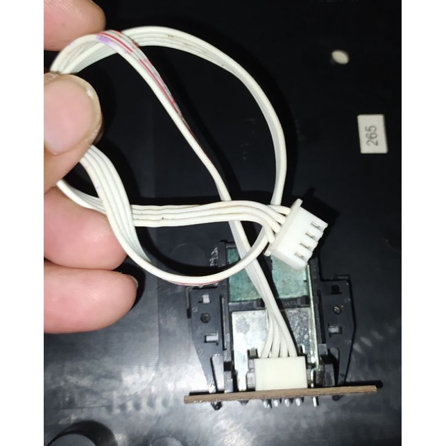 Jack output speaker TV LED polytron 24" tipe PLD 24T810 ORIGINAL normal
