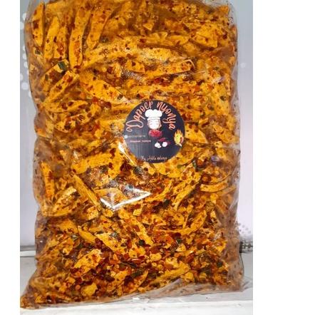 

☝ basreng pedas daun jeruk 1kg ♢