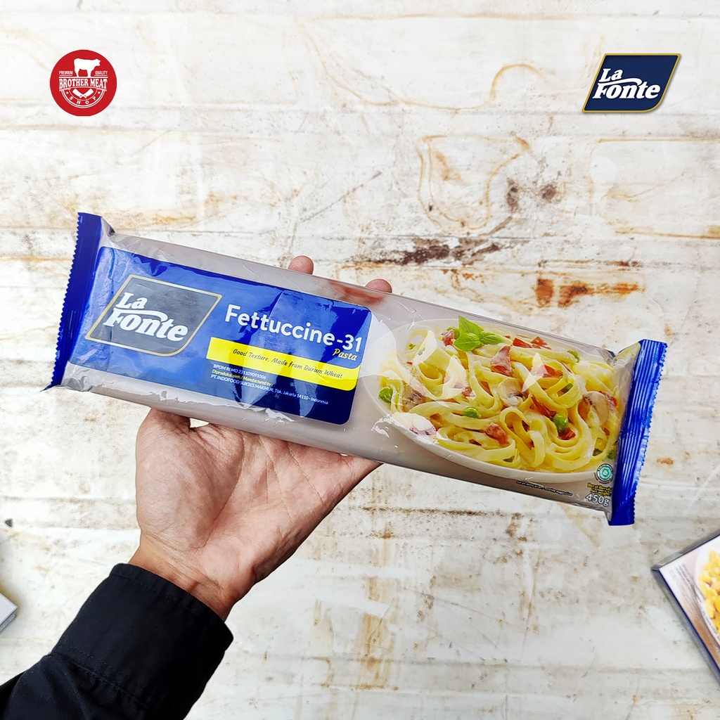 La Fonte Pasta Fettuccine-31 450gr, Halal