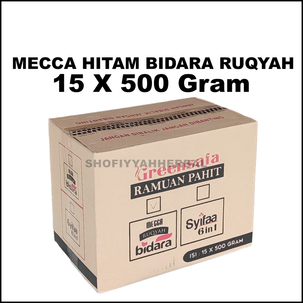 

SEKARTON 15 Botol madu hitam mecca bidara 500 Gram