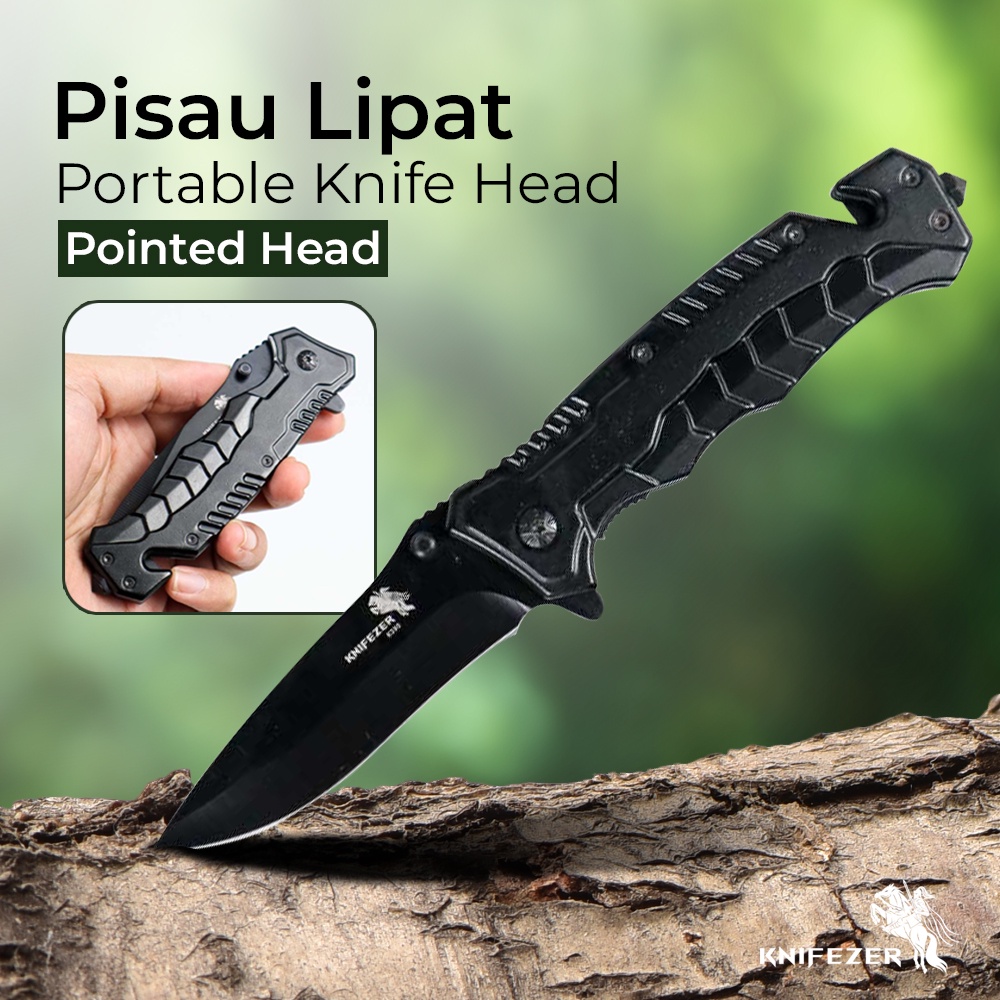 Pisau Lipat CS GO Collector Portable Boker Knife Head Knifezer