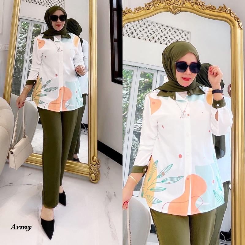ONSET TIYA ONSET CRINKLE AIRF LOW ONSET WANITA 2023 SET CANTIK