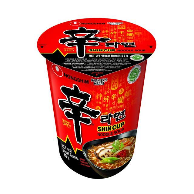 

NONGSHIM SHIN RAMYUN SUPER SPICY CUP 68G