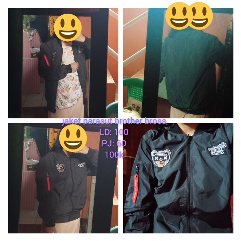Jaket Parasut Brother Bross Saturday's Heroes