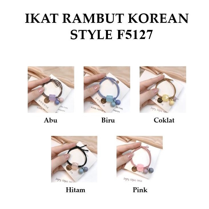 Ikat Rambut Wanita Korean Style Aksesoris Rambut Karet Gelang Kuncir Rambut Fashion