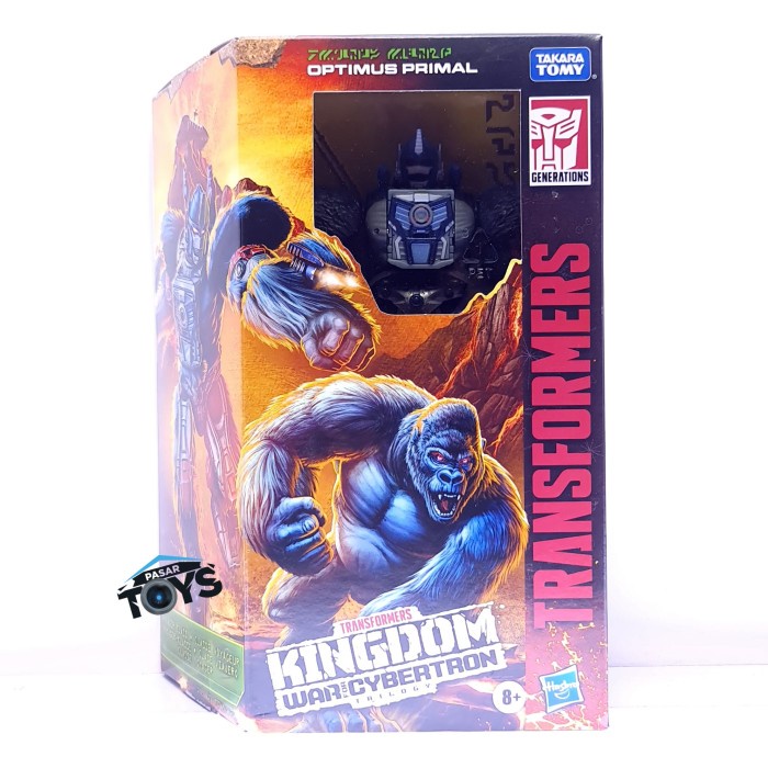 Terlaris Optimus Primal Transformers War For Cybertron: Kingdom Voyager Wfc-K8