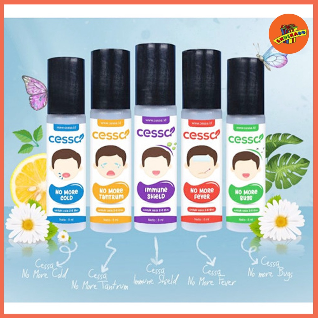 MAKASSAR! CESSA KIDS ESSENTIAL OIL- Minyak Bayi Flu Batuk