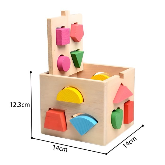 Beringin Toys Thirteen Hole Box DDM08 / Mainan edukasi anak