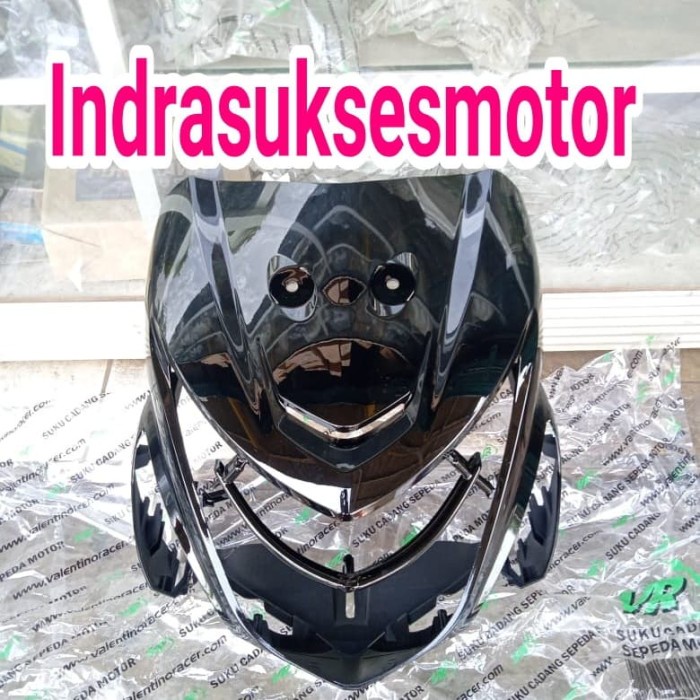 tameng dasi body depan motor honda beat pop warna hitam