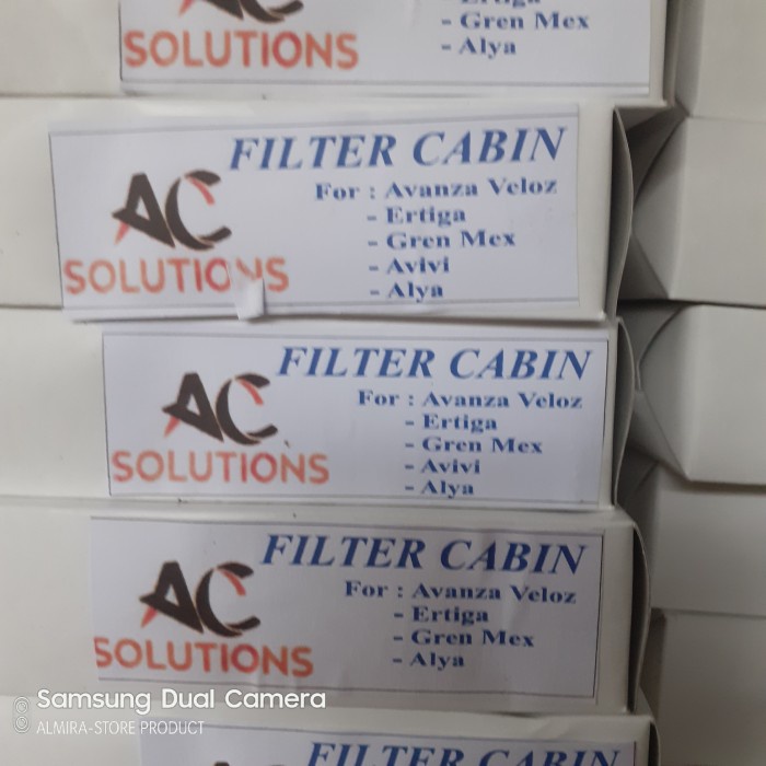 Filter Ac Cabin Mobil Avanza Xenia Ertiga Bahan Fiber Tak Mudah Sobek ORIGINAL