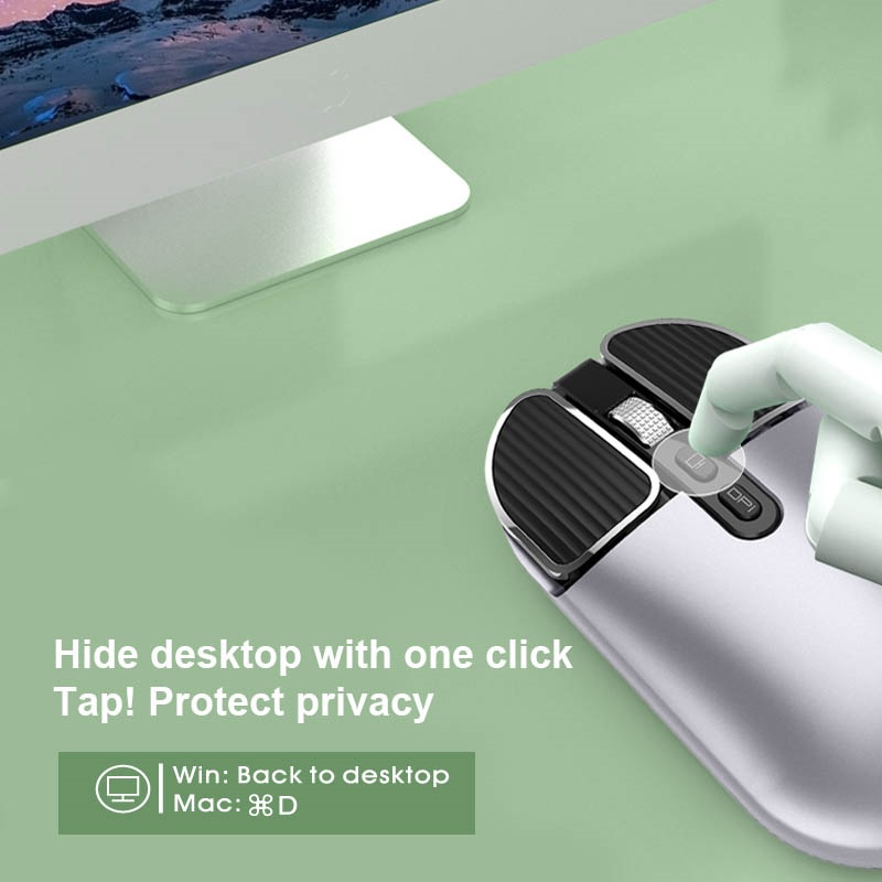 M203 - Dual Mode 2.4G Wireless USB Bluetooth Mouse