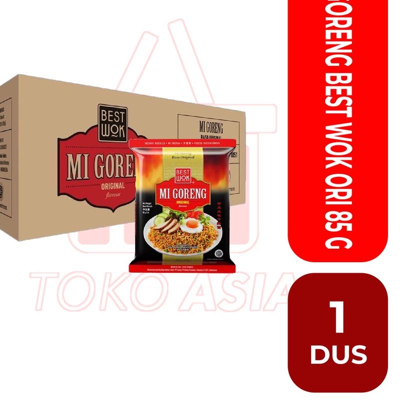 

➥ MIE GORENG BEST WOK ORIGINAL 85G 1 DUS ♩