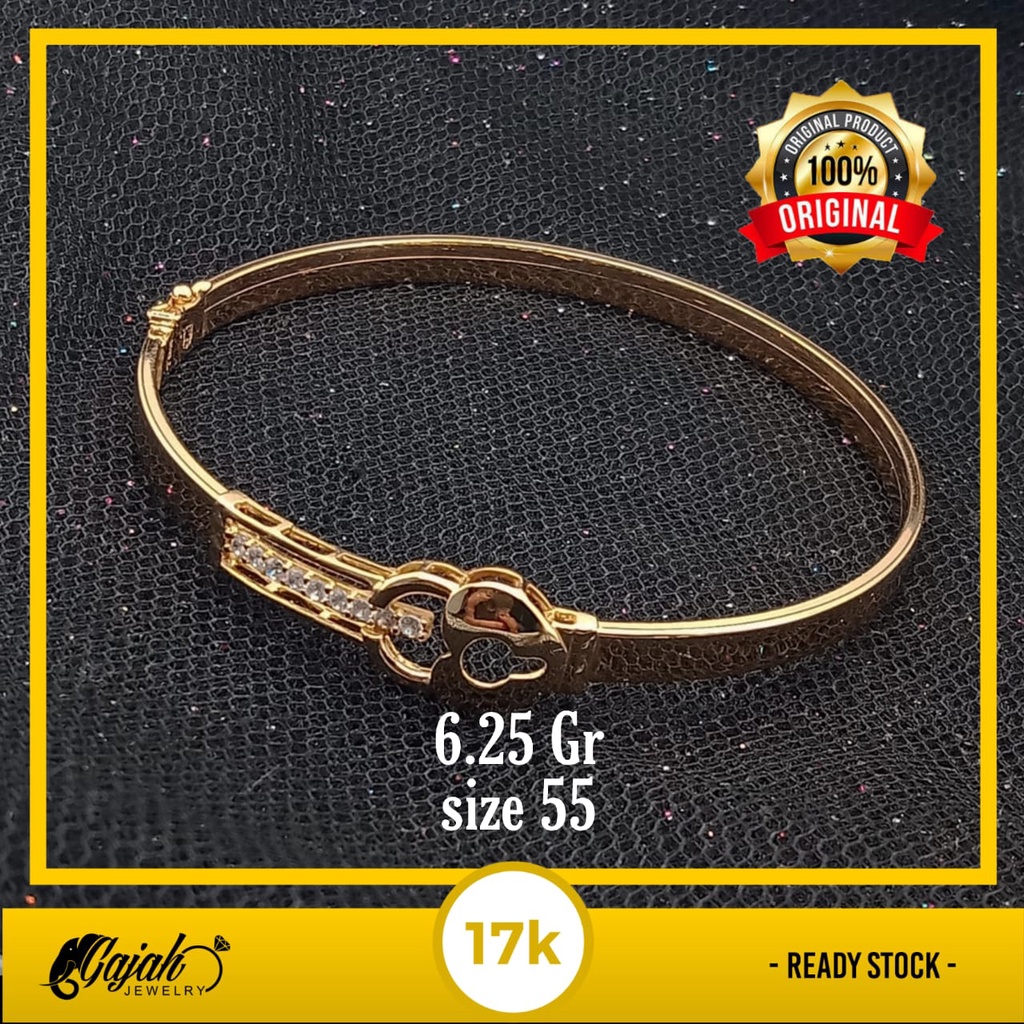Gelang emas 17k - 6.25 gr kadar 750 - 4246