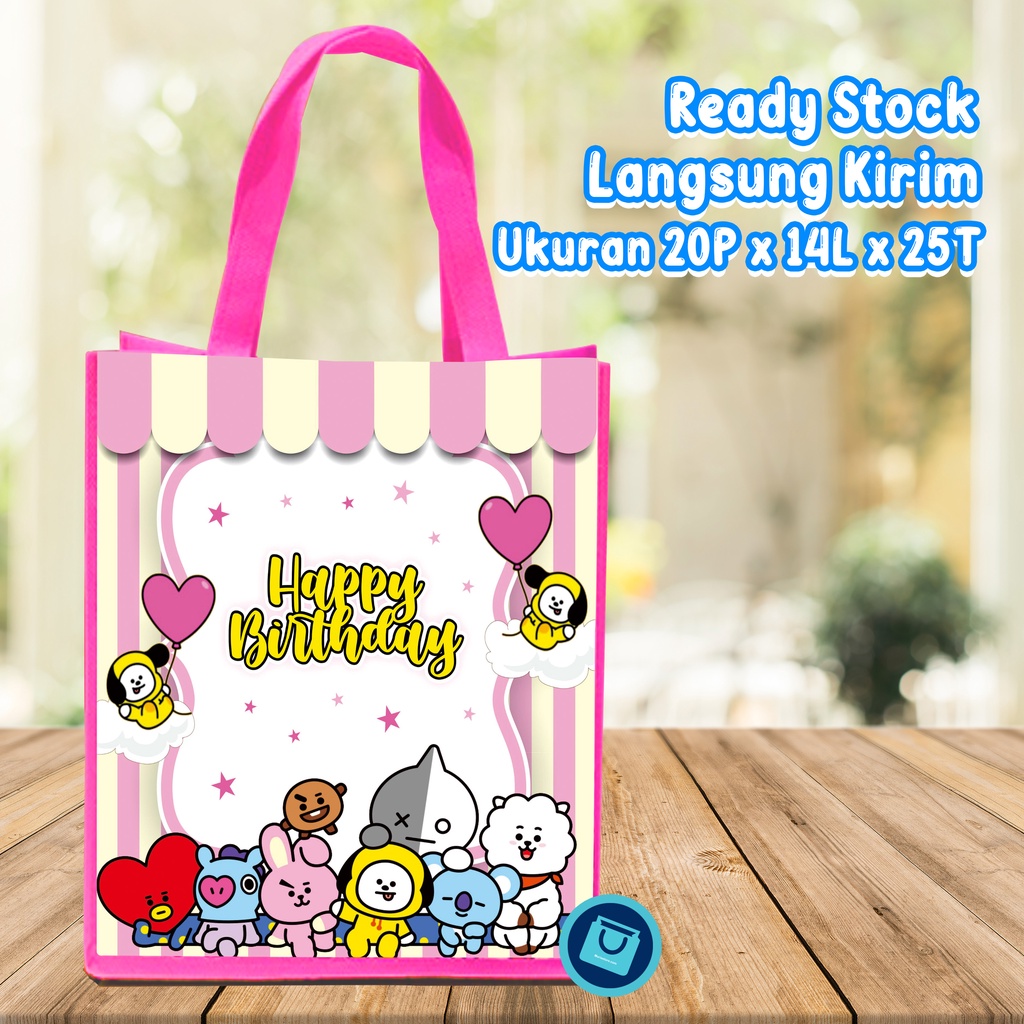 

GOODIE BAG / TAS ULTAH BT21 MUAT KFC - SIAP KIRIM