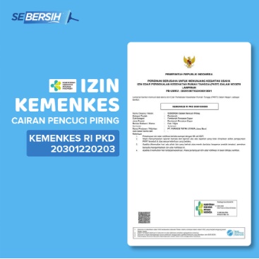 SEBERSIH Sabun Cuci Piring 1 Liter