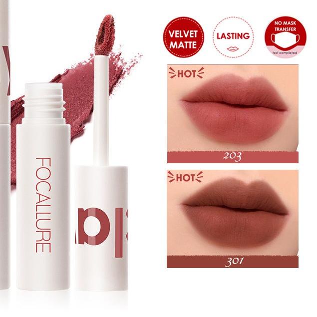 ✥ FOCALLURE  Lipstik Velvet-Mist Matte Lip Clay ➯